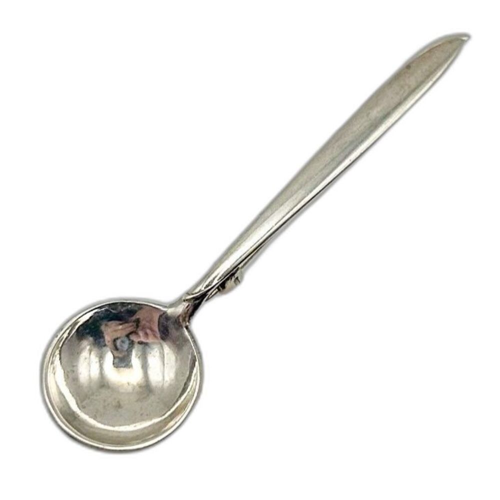 Vintage Sterling Silver Spoon Cutlery Brooch